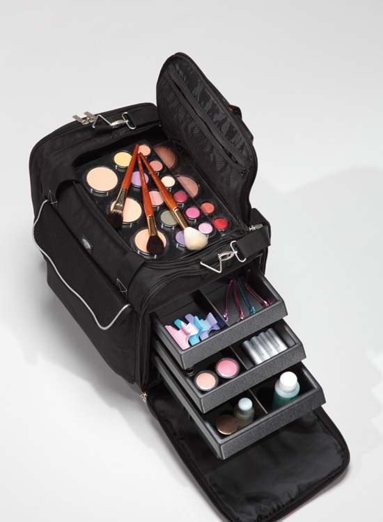 Beauty box trolley makeup