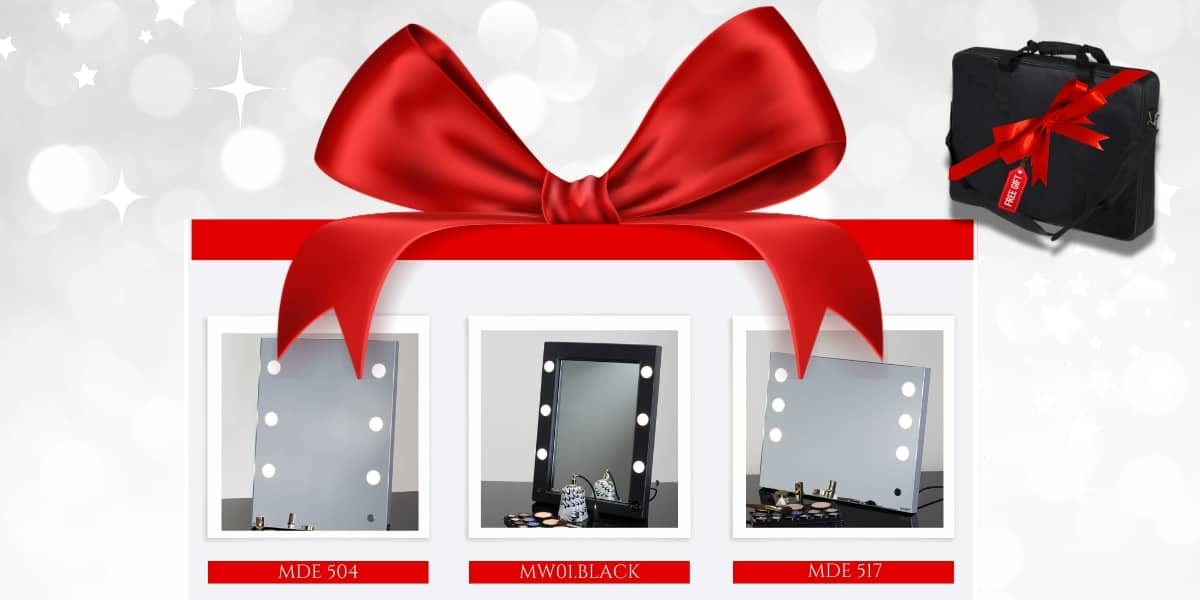 Table mirror, Xmas gift for MUA